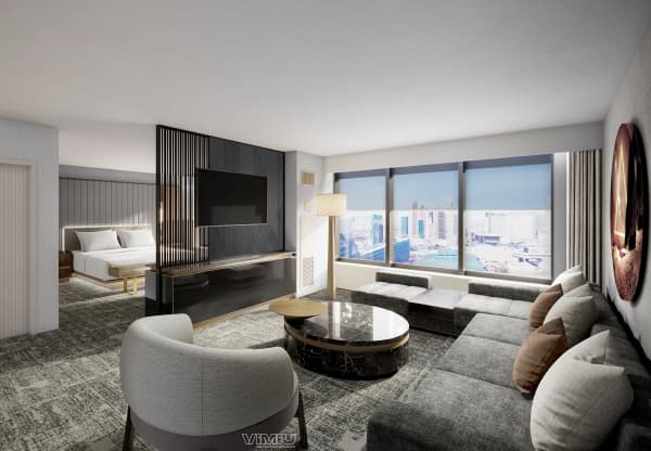 MGM guest room three