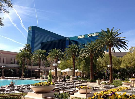 MGM Grand Las Vegas pool area